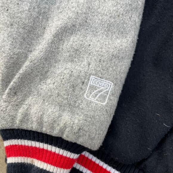 Vintage 90s Portland Trailblazers Logo 7 Letterman Jacket Large - Picture 5 of 7